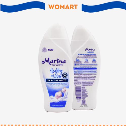 Handbody Lotion Marina Uv White Healthy & Glow 185 Ml.png