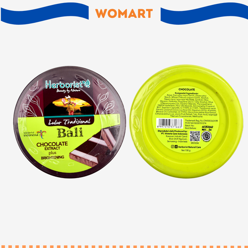 Herborist Lulur Tradisional Bali Chocolate 100 Gr Mencerahkan Kulit Womart.png