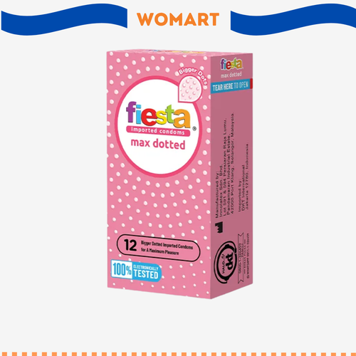Kondom Fiesta Max Dotted Isi 12 Pcs Kondom Gerigi Terbaik.png