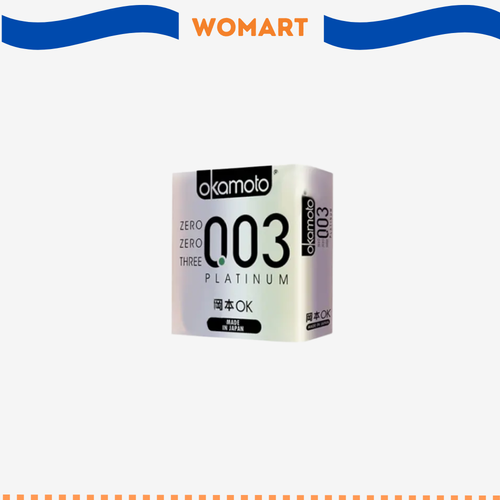 Kondom Okamoto Platinum Isi 2 Pcs Kondom Paling Tipis Terbaik Womart.png