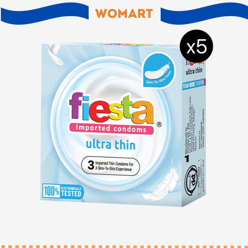 Kondom Fiesta Ultra Thin 3 Pcs 1 Box (3 Box) Kondom Tipis.png