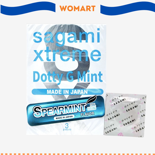 Kondom Rasa Spearmint Sagame Xtreme Dotty G Mint 3 Pcs.png