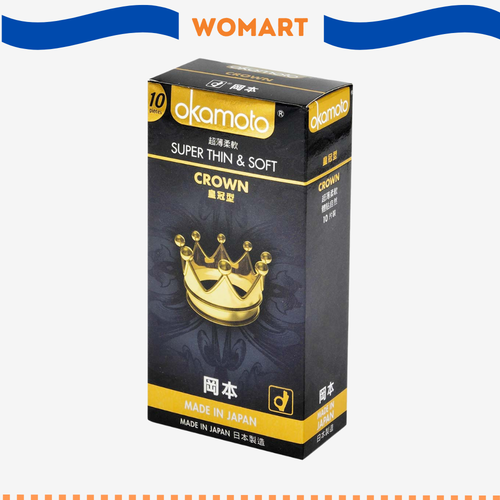 Kondom Okamoto Crown 10 Pcs (3 Box) Kondom Tipis Jepang.png