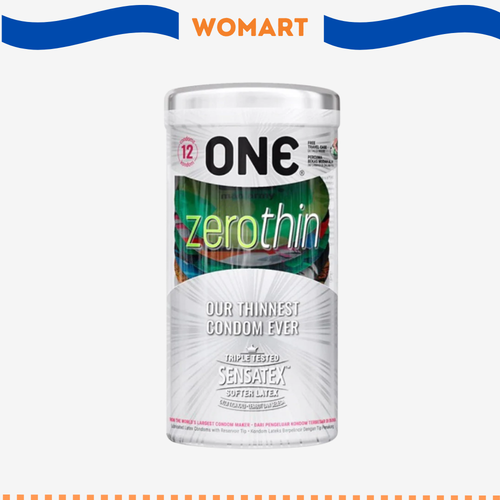 Kondom Paling Tipis One Kondom Zero Thin 12 Pcs.png