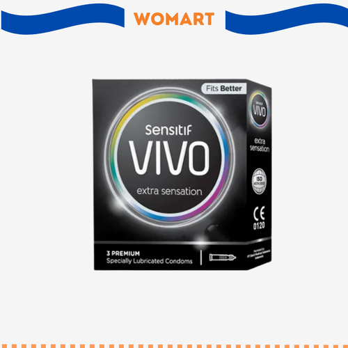 Kondom Vivo Extra Sensation Isi 3 Pcs Kondom Gerigi Terbaik (2).png