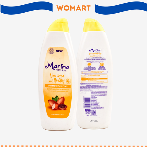 Marina Body Lotion Natural Nourished & Healthy 475 Ml.png
