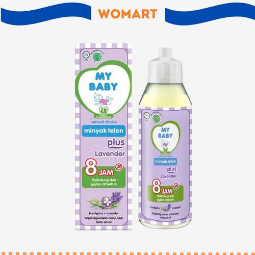 Minyak Telon Bayi My Baby Minyak Telon Plus Lavender 60 Ml Womart.png