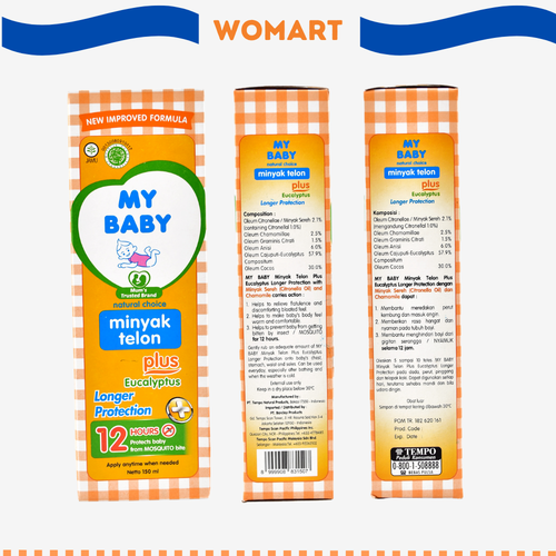 My Baby Minyak Telon Plus Longer Protection 150 Ml.png