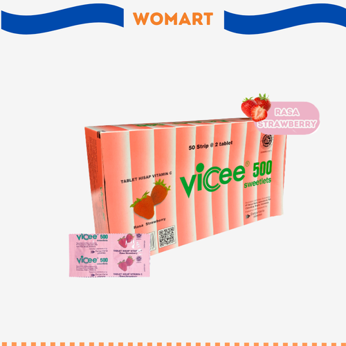 Suplemen Vitamin Vicee Vitamin C 500 Mg Rasa Strawberry 10 Tablet.png