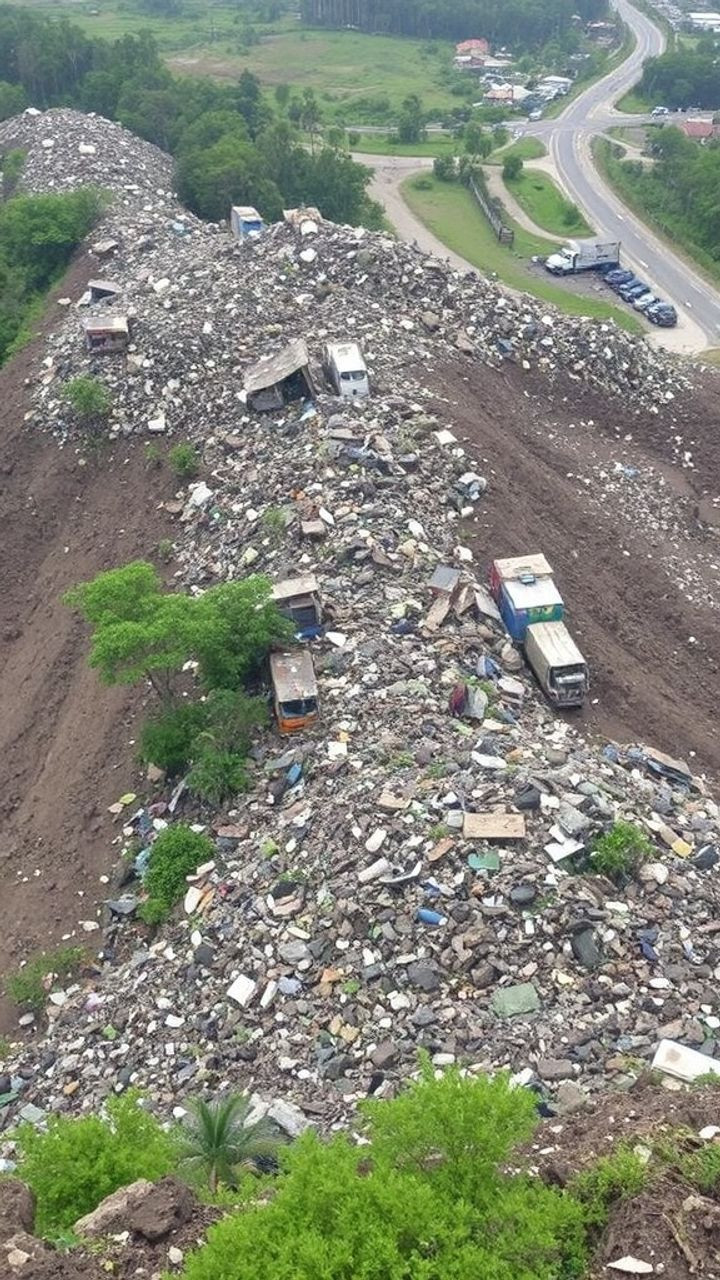 At least one killed, dozens missing in landfill collapse in Cebu