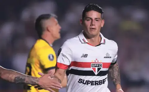 Nos bastidores, ex-São Paulo, James Rodríguez, negocia transferência para o Columbus Crew na MLS