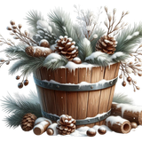 WinterWhispers woodenbucket2