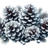 WinterWhispers pinecones1