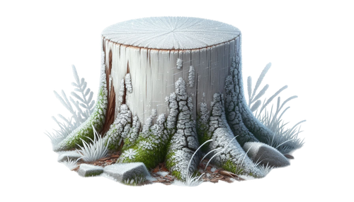 FrostedBeginnings treestump3.png