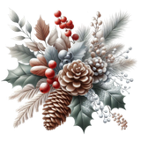 WinterWhispers berriespinecones2