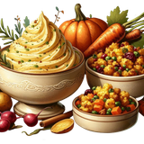 Thanksgivingbliss mashandveggies2