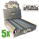 Kit Seda Zomo Prata Slim King Size 05 Caixas 125 livretos (4)