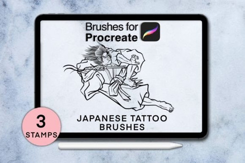 3 Japanese Procreate Stamps Session 5 Graphics 36190562 1 580x387.jpg
