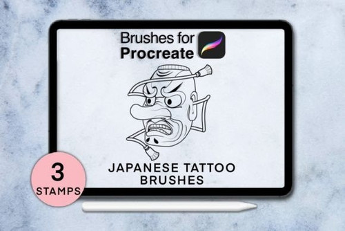 3 Japanese Procreate Stamps Session 2 Graphics 36190421 1 580x387.jpg