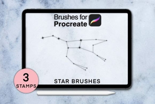 3 Star Procreate Stamps Graphics 35754358 1 580x387.jpg