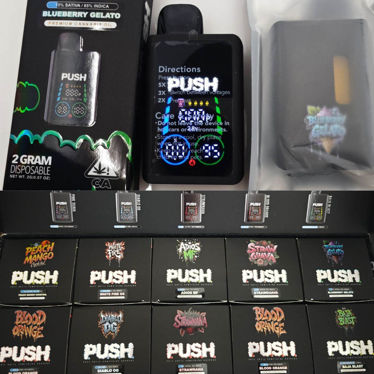 2G Authentic New Push Disposables