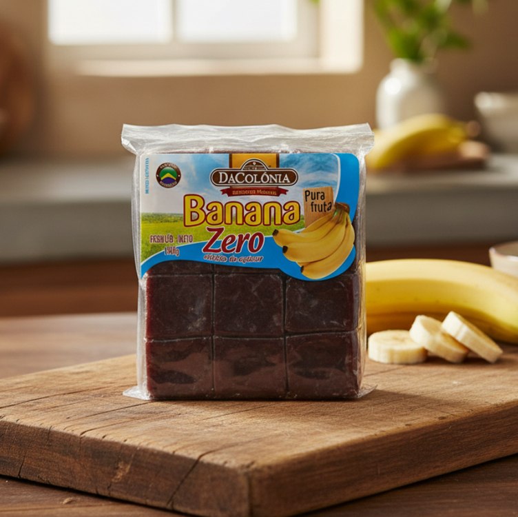 DaColônia Banana Zero Cartela 180G Dacolonia