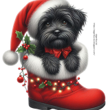 aigenbycaz christmasbootdog (3)