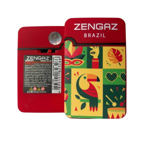 Isqueiro Maçarico Zengaz ZL 8 Grand Jet Cores Carnaval Unidade (1) (1).jpg