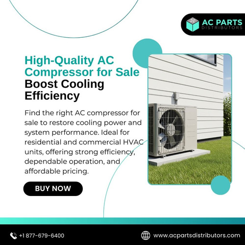 Find the right AC compressor for sale to restore cooling power and system performance. Ideal for residential and commercial HVAC units, offering strong efficiency, dependable operation, and affordable pricing.