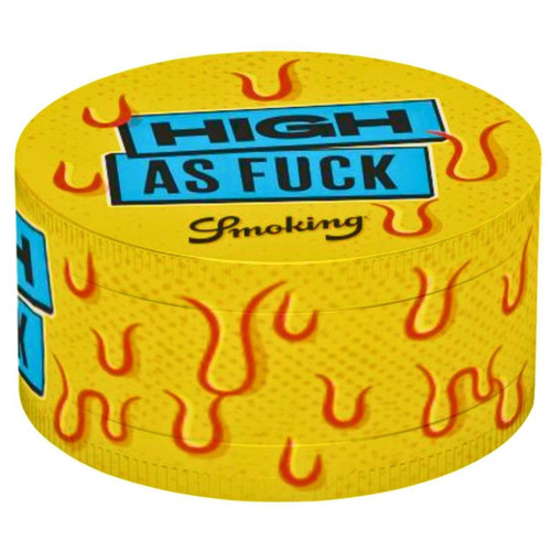 Dichavador Smoking 4 Partes XL Hing As Fuck Metal Unidade 5422 (6)