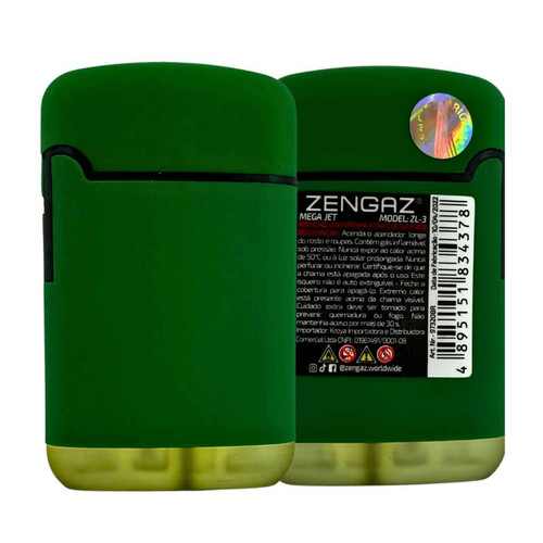 Isqueiro Maçarico Zengaz ZL 3 Mega Jet EMB Cores UnidadeIsqueiro Maçarico Zengaz ZL 3 Mega Jet EMB C.jpg