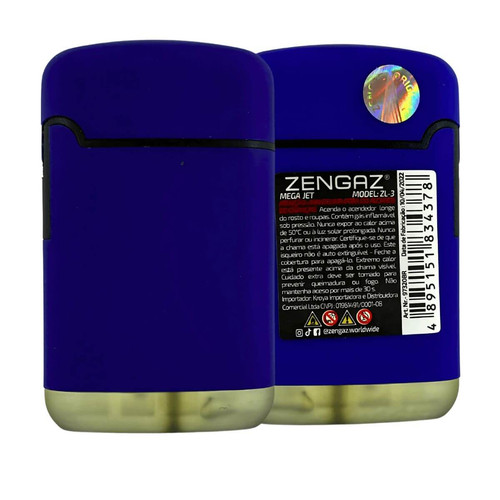 Isqueiro Maçarico Zengaz ZL 3 Mega Jet EMB Cores Unidade (2) (1).jpg