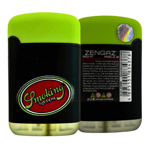Isqueiro Maçarico Zengaz ZL 3S Smoking Mega Jet EMB Cores Unidade (1) (1)
