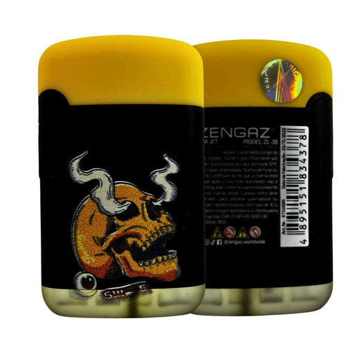 Isqueiro Maçarico Zengaz ZL 3S Smoking Mega Jet EMB Cores Unidade (4) (1)