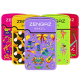 Isqueiro Maçarico Zengaz Zl 12 Royal Jet Emb Cores Carnaval Unidade (7)