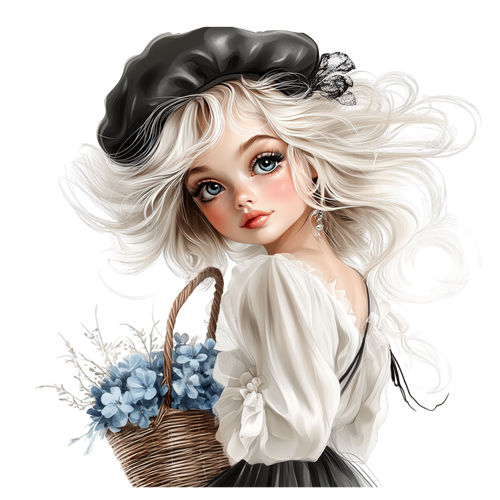 A girl with hat (2).png