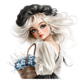 A girl with hat (2)