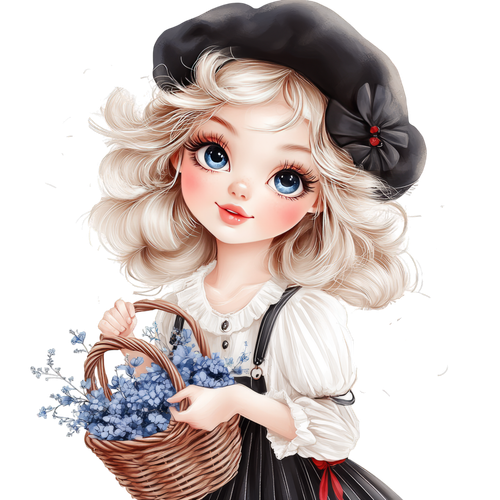 A girl with hat (1).png