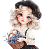 A girl with hat (1)
