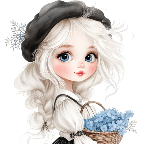 A girl with hat (3).png