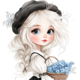 A girl with hat (3)
