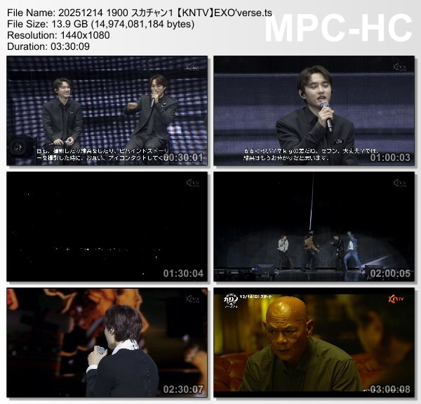 [TV-Variety] 엑소 – EXO’verse 2nd SHOW (KNTV 2025.12.14)