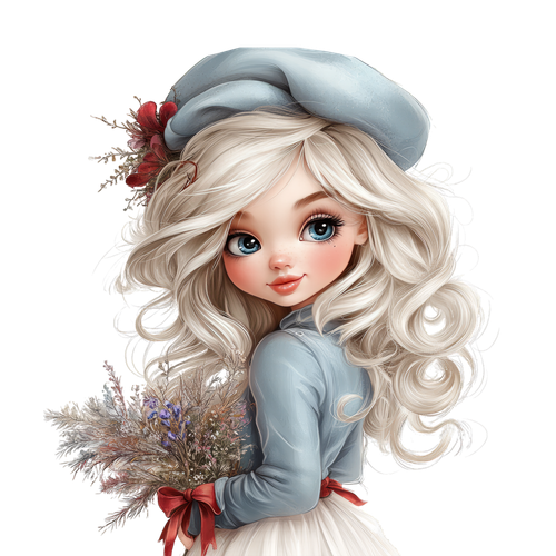 A girl with hat (6).png