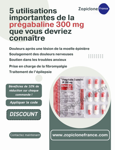5 utilisations importantes de la prégabaline 300 mg que vous devriez connaître.jpg