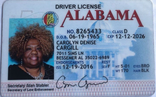 Carolyn D Cargill license.jpg