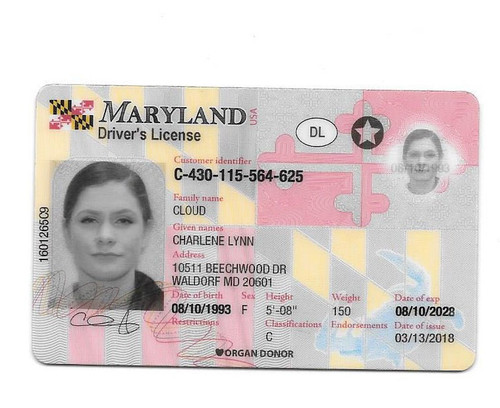 Charlene Cloud license.jpg