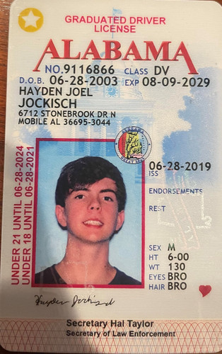Hayden Jockisch license.jpg