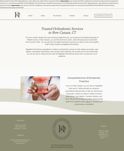 At our dental clinic in New Canaan, we are proud to be recognized as trusted braces specialists. Our experienced orthodontists and dental team work closely with each patient to create personalized treatment plans that ensure optimal results.

Learn More- https://www.ridgefieldortho.com/new-canaan-ct