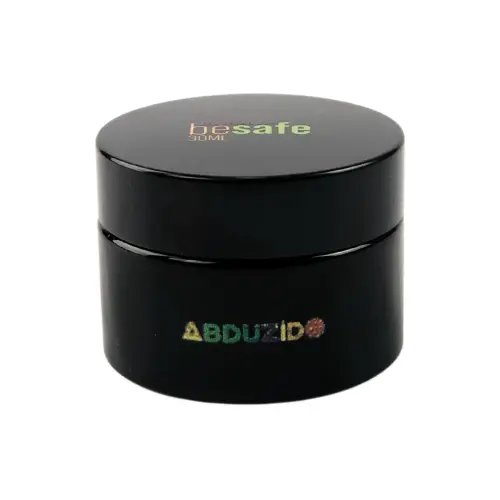 Pote de Vidro UV Abduzido BeSafe 30ml Preto 34084 (1).webp
