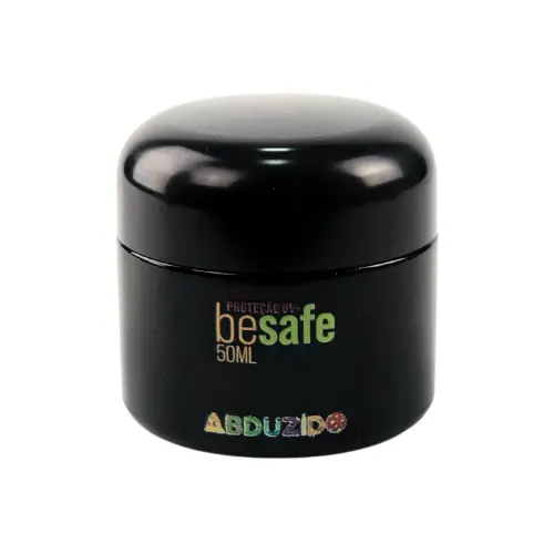 Pote de Vidro UV Abduzido BeSafe 50ml Preto 34087